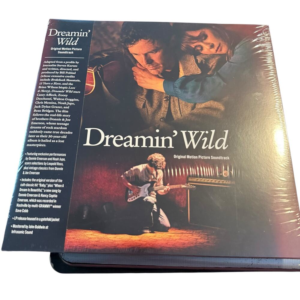 Dreamin' Wild Original Motion Picture Soundtrack Vinyl, Donnie Emerson, Sealed